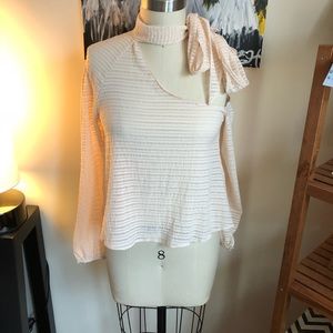 Zara one shoulder top